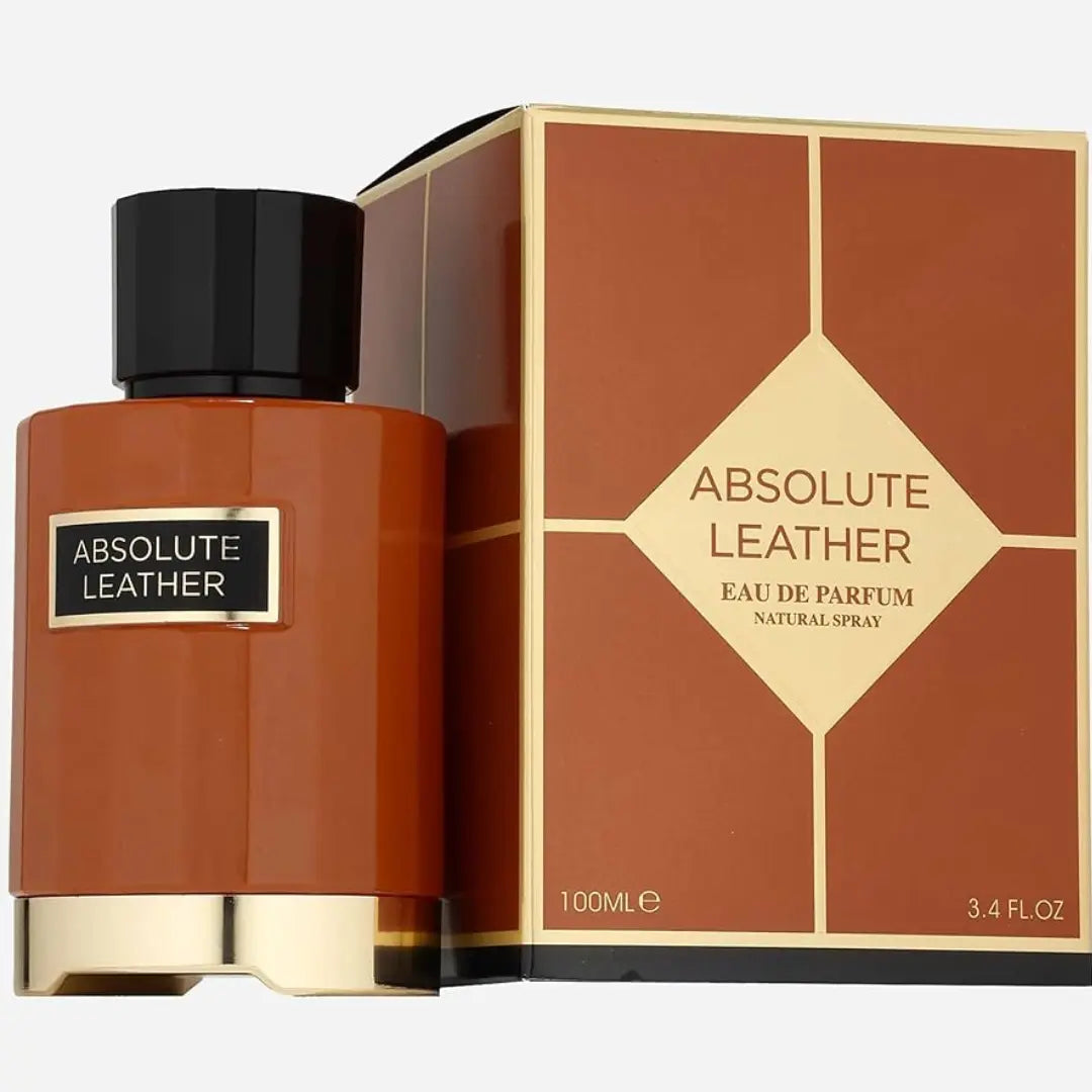 Absolute Leather Perfume 100ml EDP Fragrance World | ScentSaver Main image