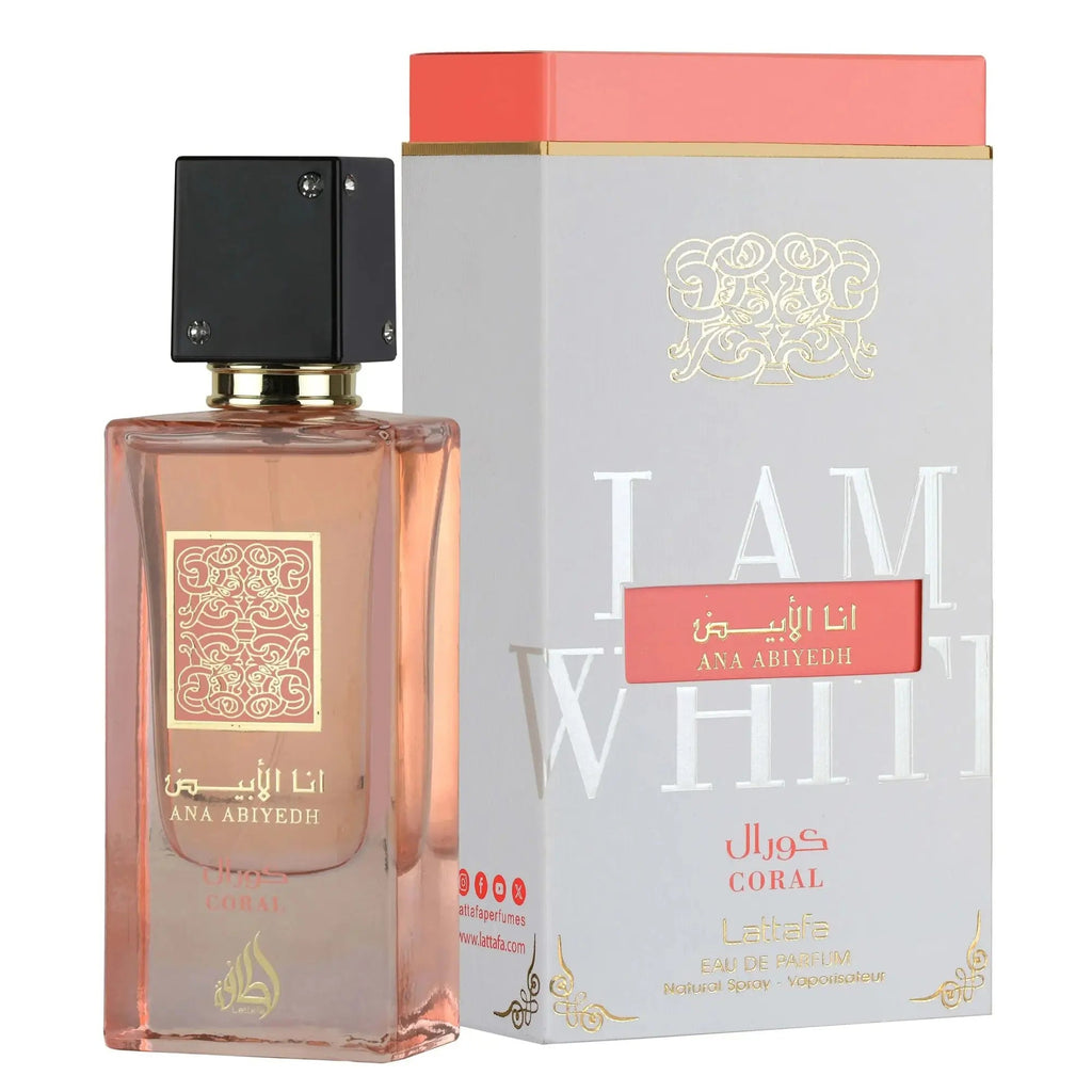 Ana Abiyedh Coral Perfume 60ml EDP Lattafa | ScentSaver