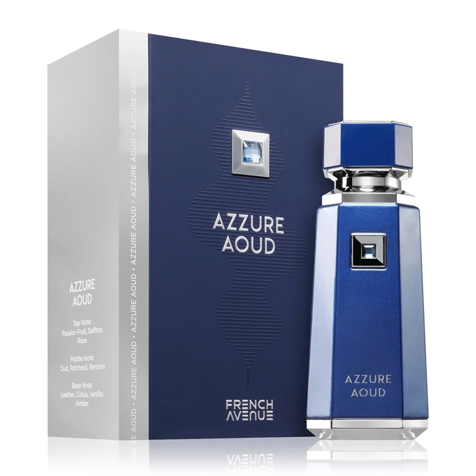 Azzure Aoud Perfume 100ml EDP French Avenue by Fragrance World | ScentSaver Main image