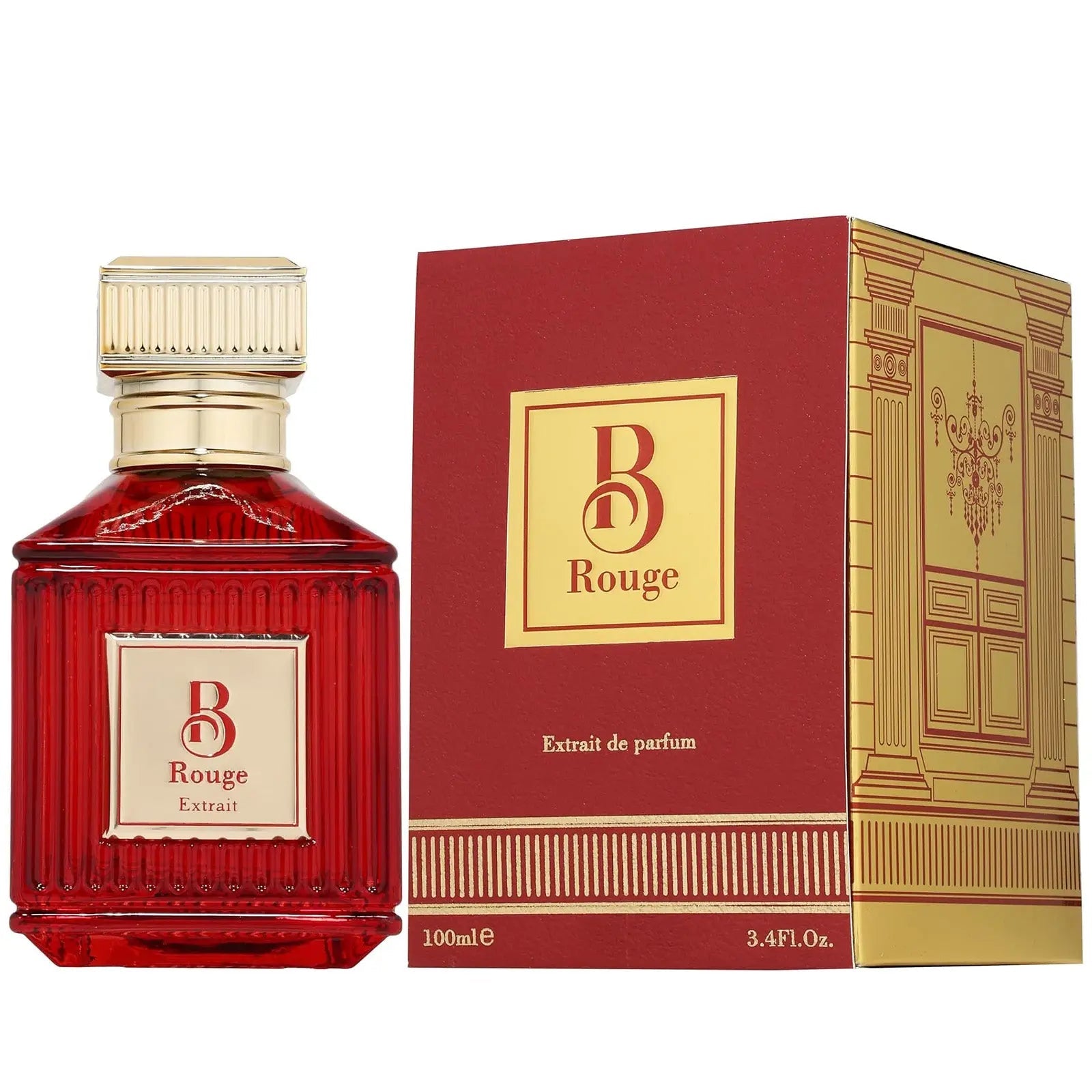 B Rouge Extrait Perfume 100ml EDP Fragrance World | ScentSaver Main image