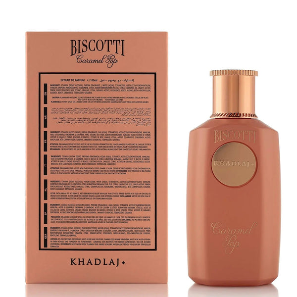 Biscotti Caramel Pop Extrait De Parfum 100ml EDP Khadlaj | ScentSaver