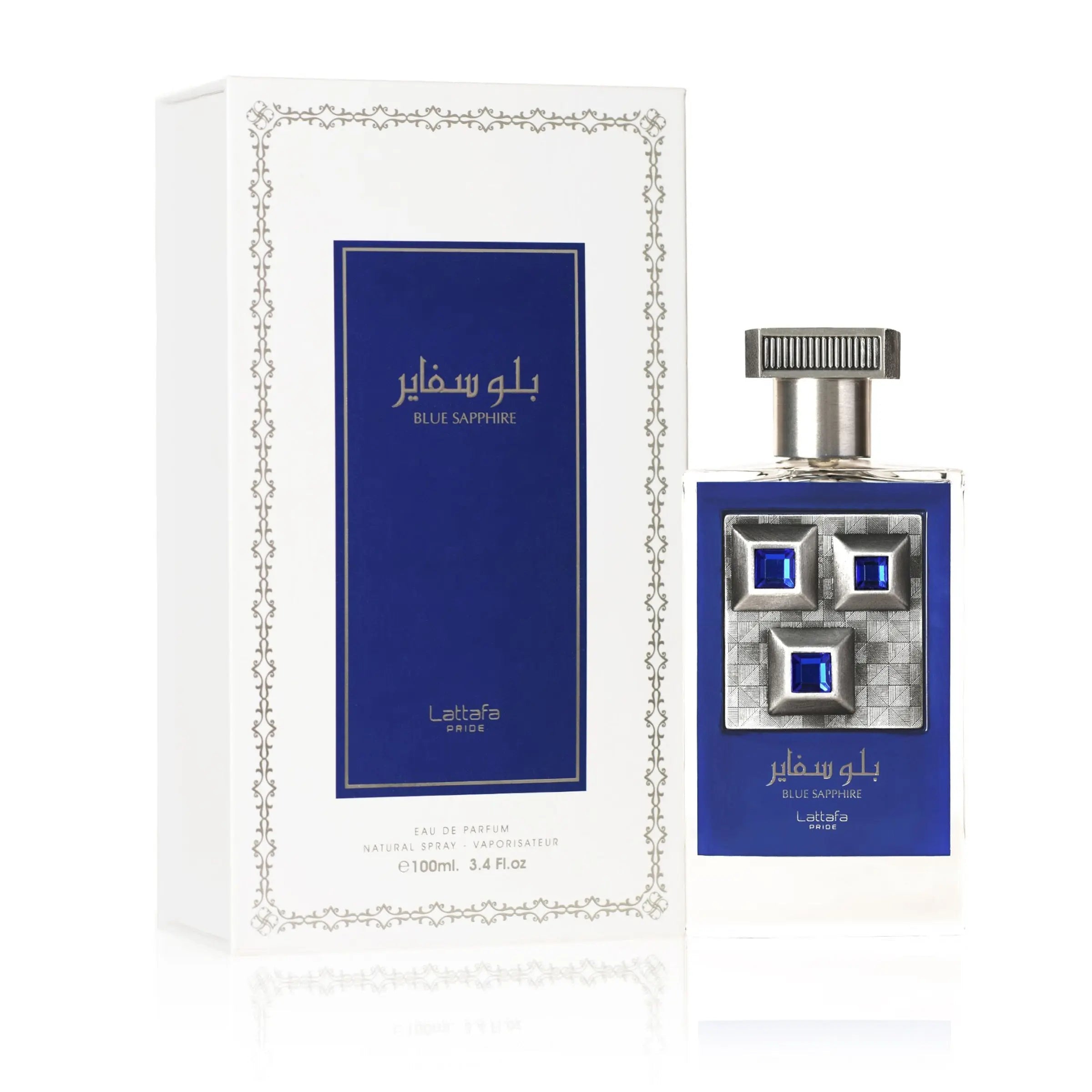 Blue Sapphire Perfume 100ml EDP Lattafa Pride | ScentSaver Main image