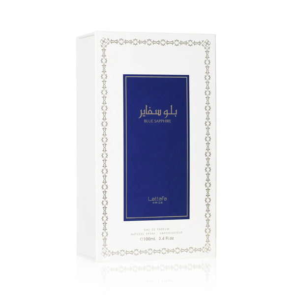 Blue Sapphire Perfume 100ml EDP Lattafa Pride | ScentSaver