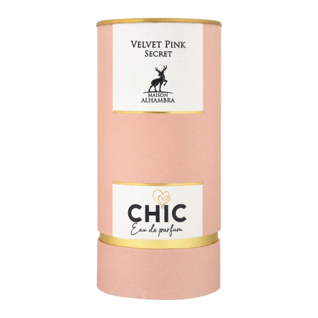Chic Velvet Pink Secret Perfume 100ml EDP Maison Alhambra | ScentSaver