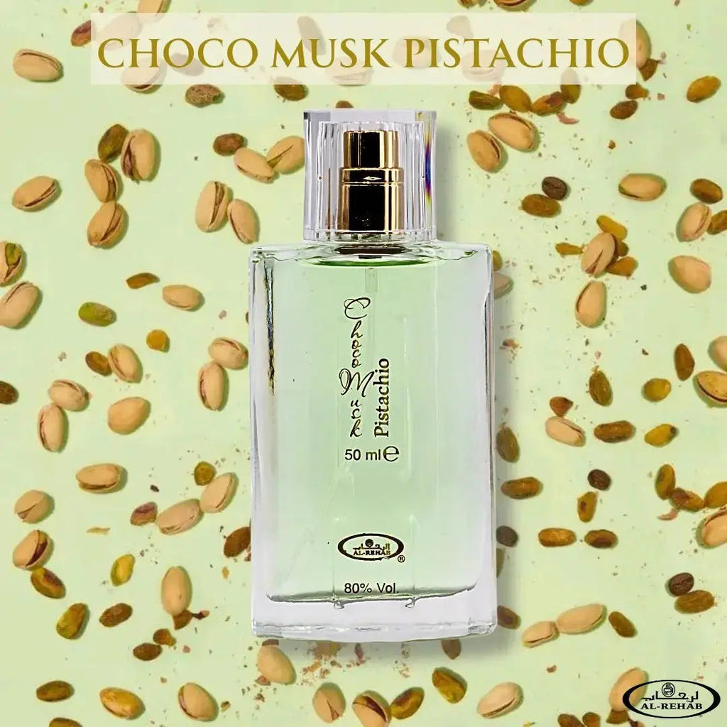 Choco Musk Pistachio Perfume 50ml EDP Al Rehab | ScentSaver