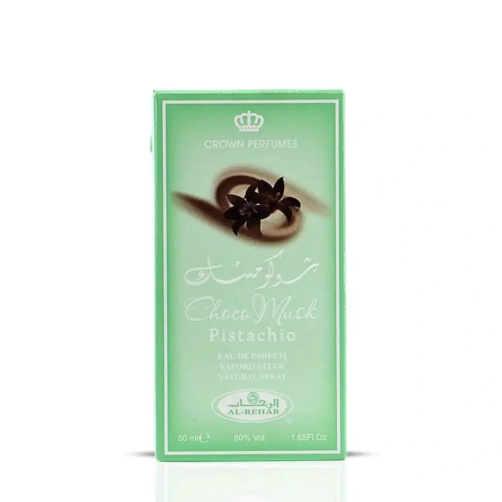 Choco Musk Pistachio Perfume 50ml EDP Al Rehab | ScentSaver