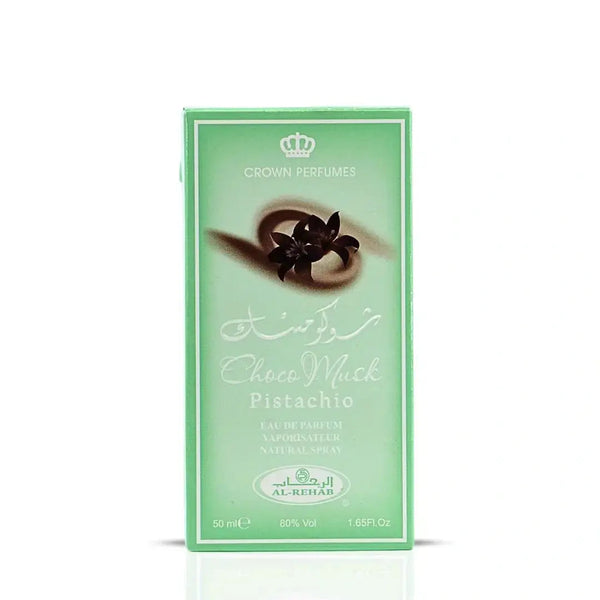 Choco Musk Pistachio Perfume 50ml EDP Al Rehab | ScentSaver