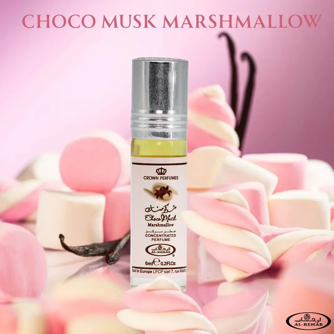 Choco Musk Marshmallow Perfume Oil 6ml Al Rehab | ScentSaver