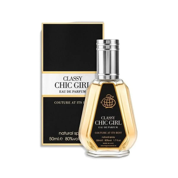 Classy Chic Girl Perfume 50ml EDP Fragrance World | ScentSaver