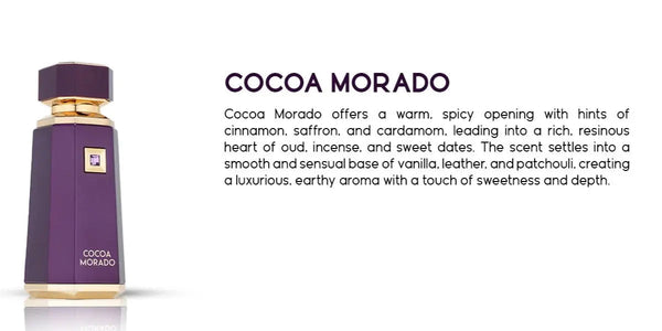 Cocoa Morado Perfume 100ml EDP French Avenue By Fragrance World | ScentSaver