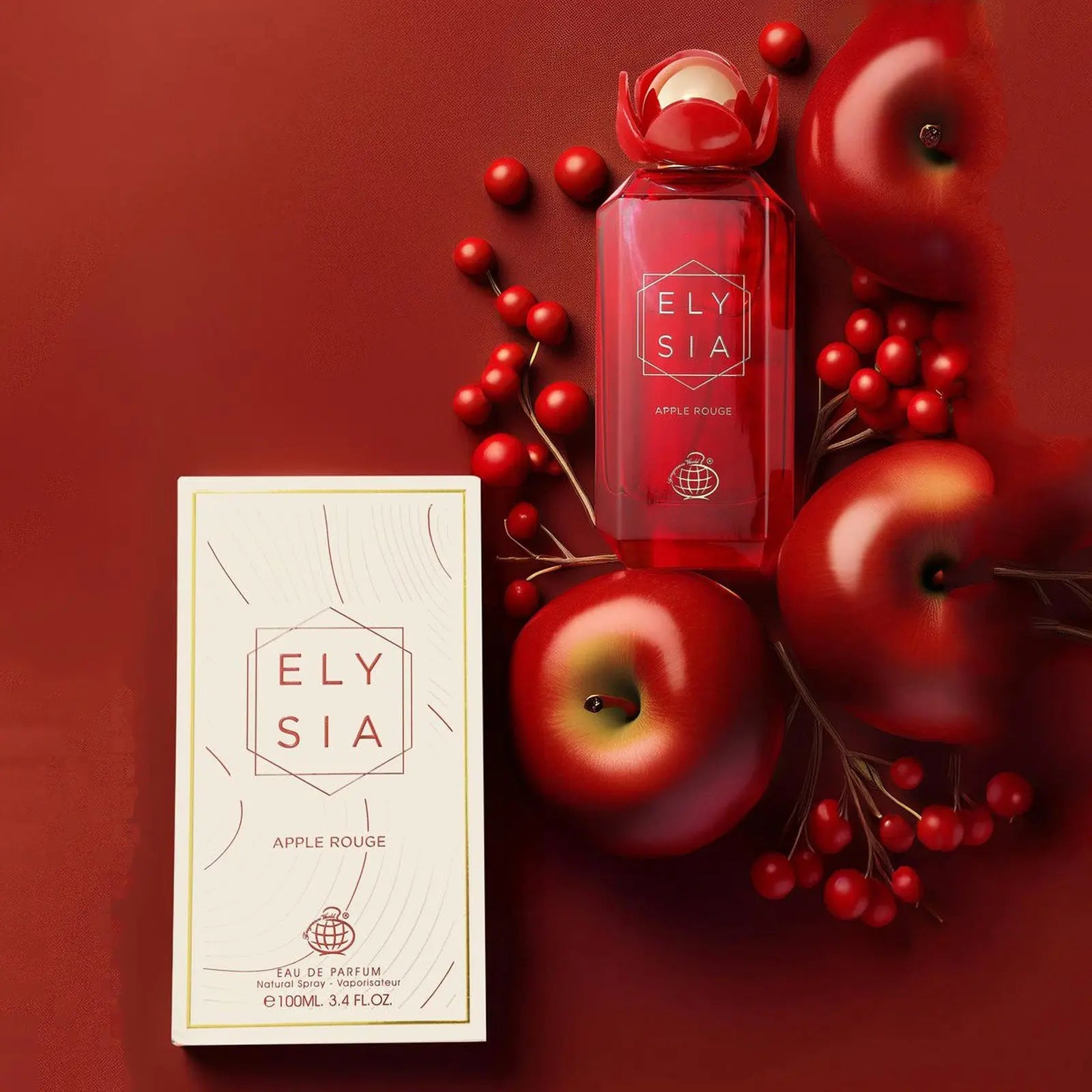 Elysia Apple Rouge Perfume 100ml EDP Fragrance World Secondary image