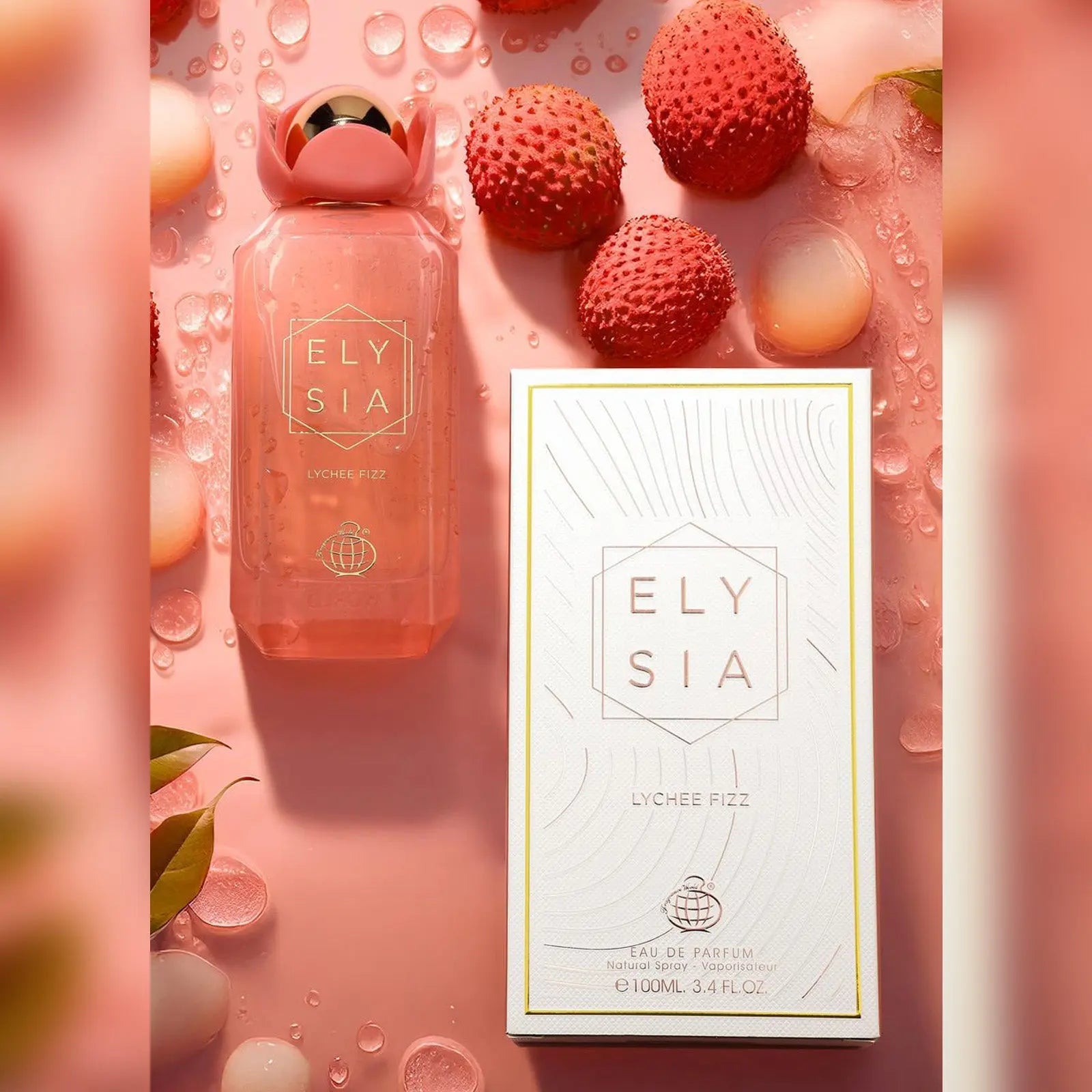 Elysia Lychee Fizz Perfume 100ml EDP Fragrance World Secondary image