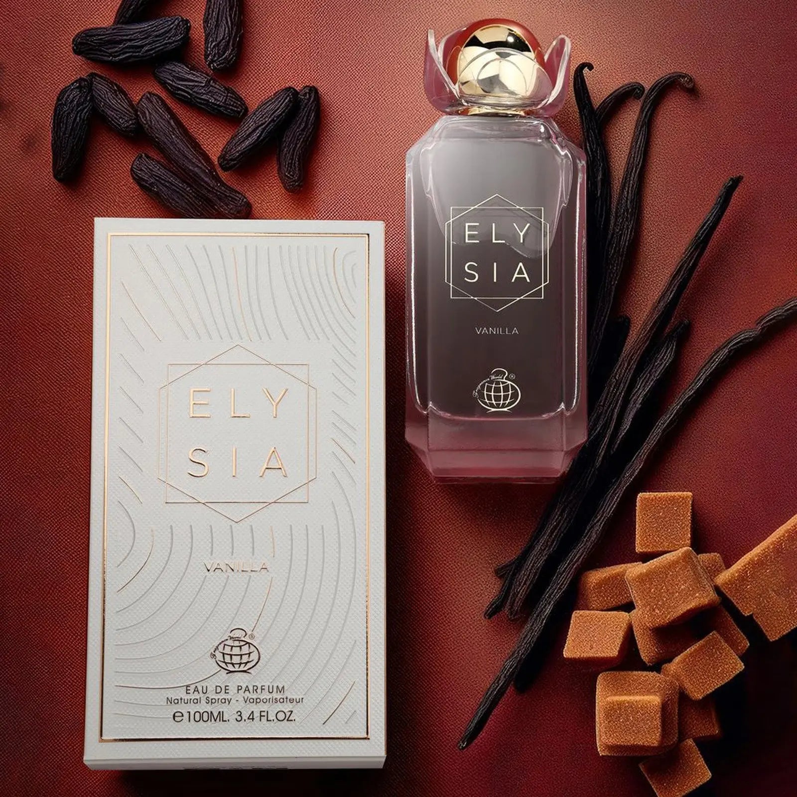 Elysia Vanilla Perfume 100ml EDP Fragrance World | ScentSaver
