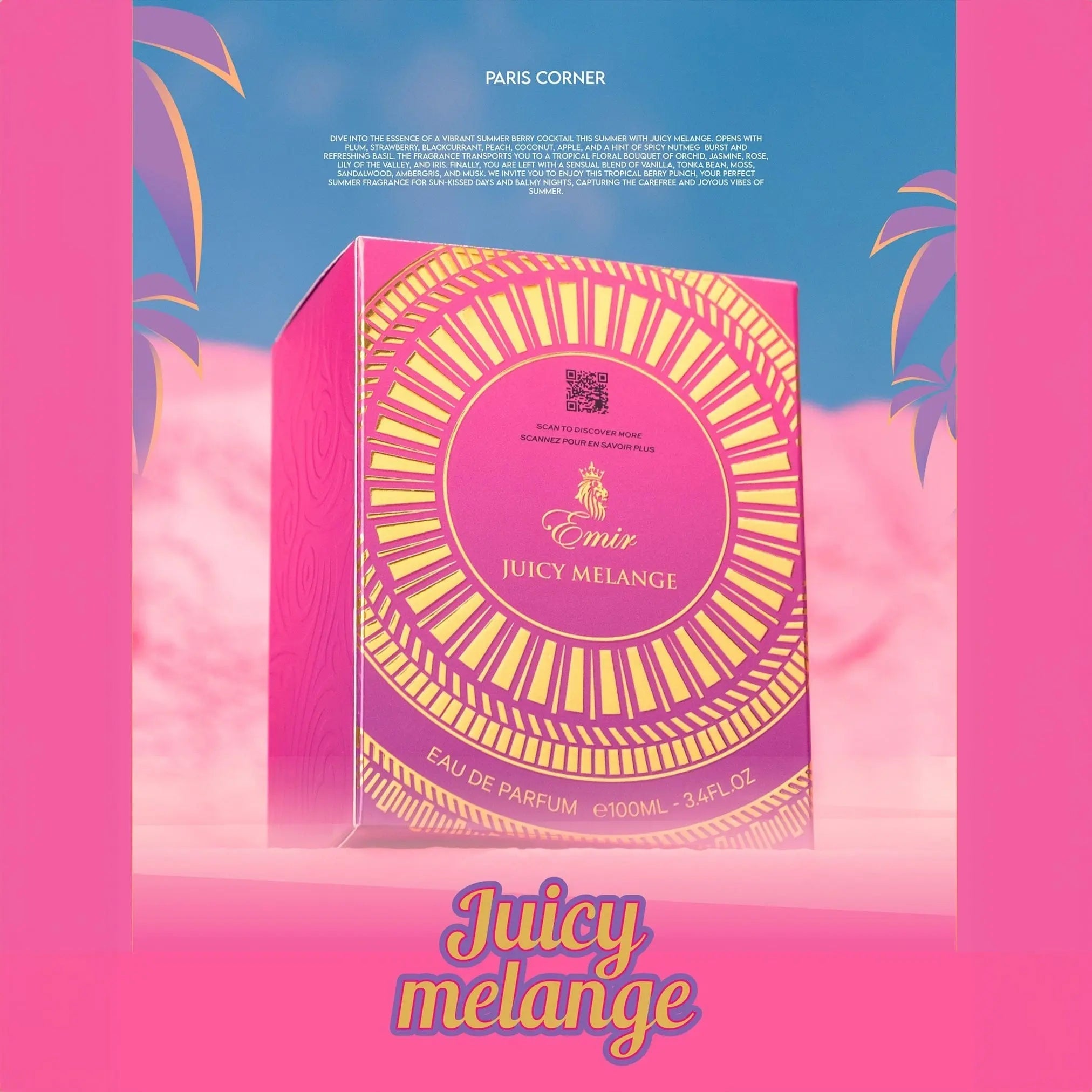 Emir Juicy Melange 100ml EDP Paris Corner | ScentSaver