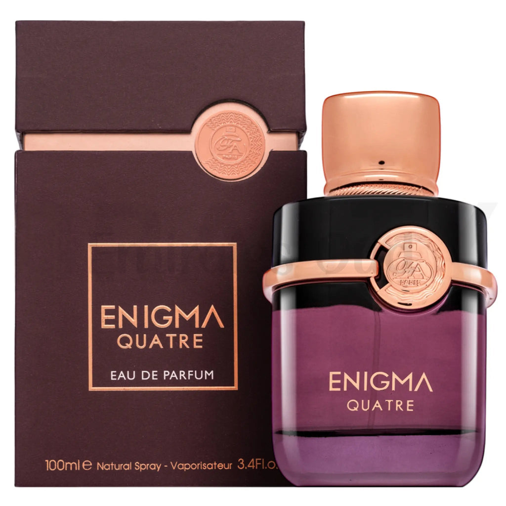 Enigma Quatre Perfume 100ml EDP French Avenue by Fragrance World | ScentSaver
