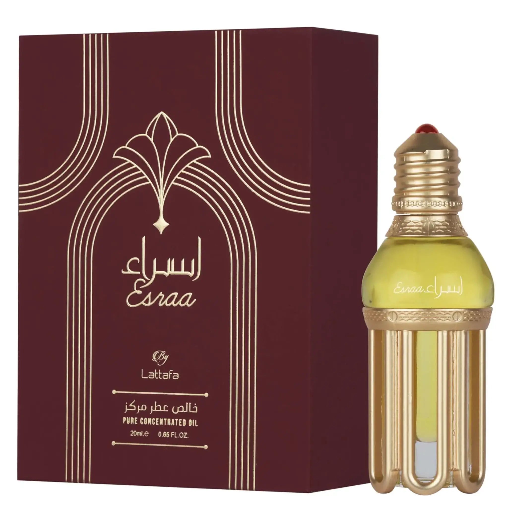 Esraa Concentrated Perfume Oil 20ml Lattafa | ScentSaver Main image