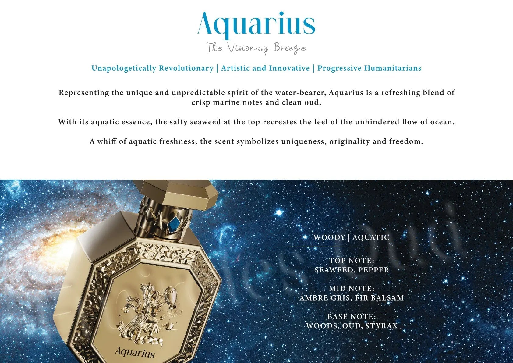 Genesis Aquarius Perfume 90ml EDP French Avenue | ScentSaver