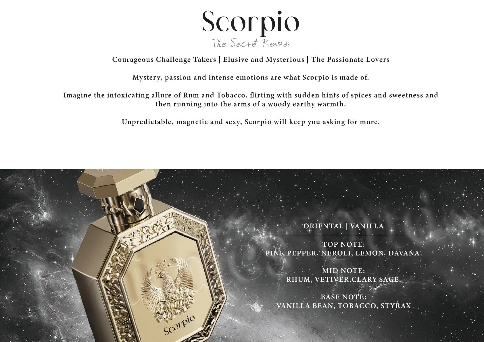 Genesis Scorpio Perfume 90ml EDP French Avenue | ScentSaver