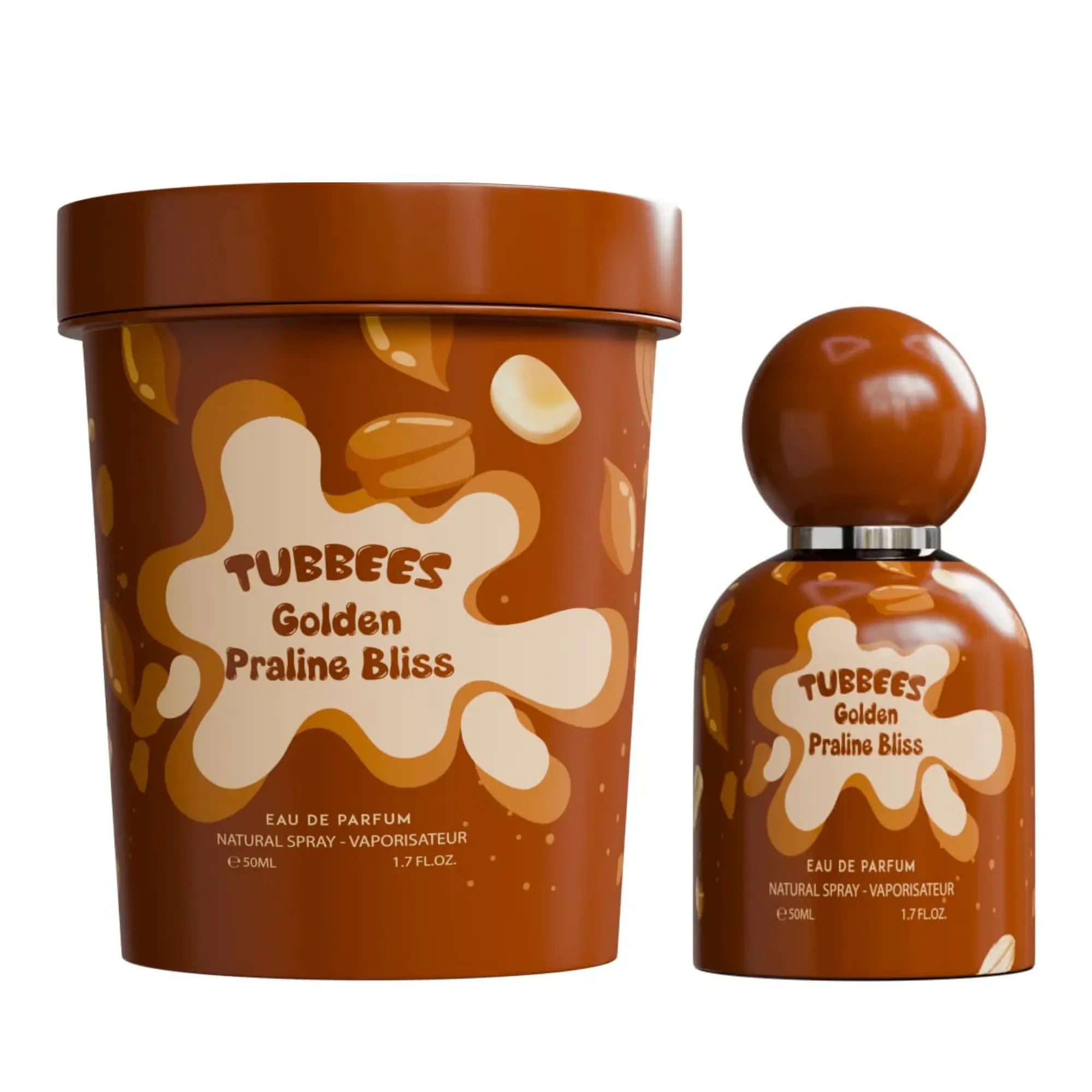 Golden Praline Bliss Perfume 50ml EDP Tubbees | ScentSaver Main image