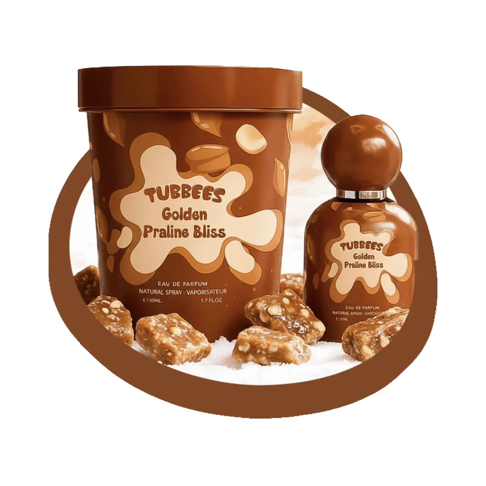 Golden Praline Bliss Perfume 50ml EDP Tubbees | ScentSaver