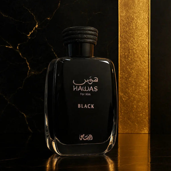 Hawas Black For Him Perfume 100ml EDP Rasasi | ScentSaver