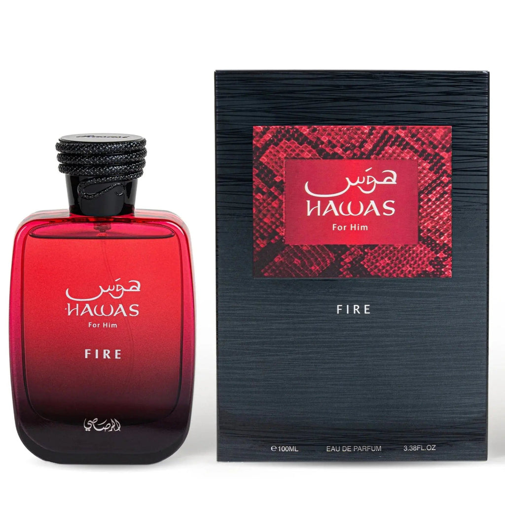 Hawas Fire Perfume 100ml EDP Rasasi | ScentSaver