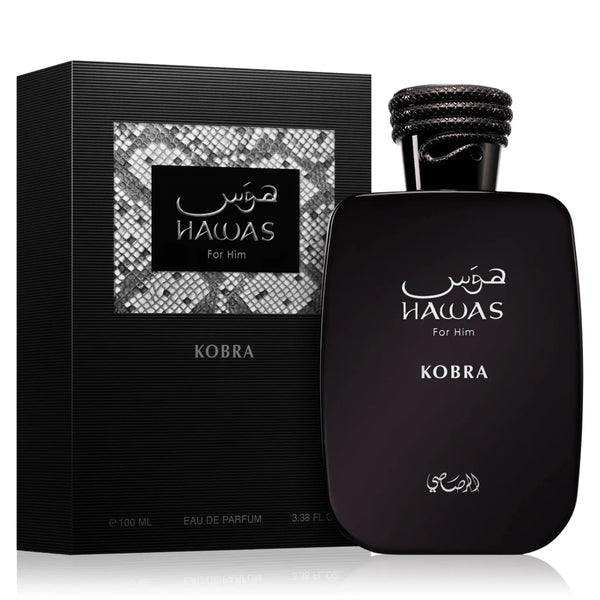 Hawas Kobra Perfume 100ml EDP Rasasi | ScentSaver