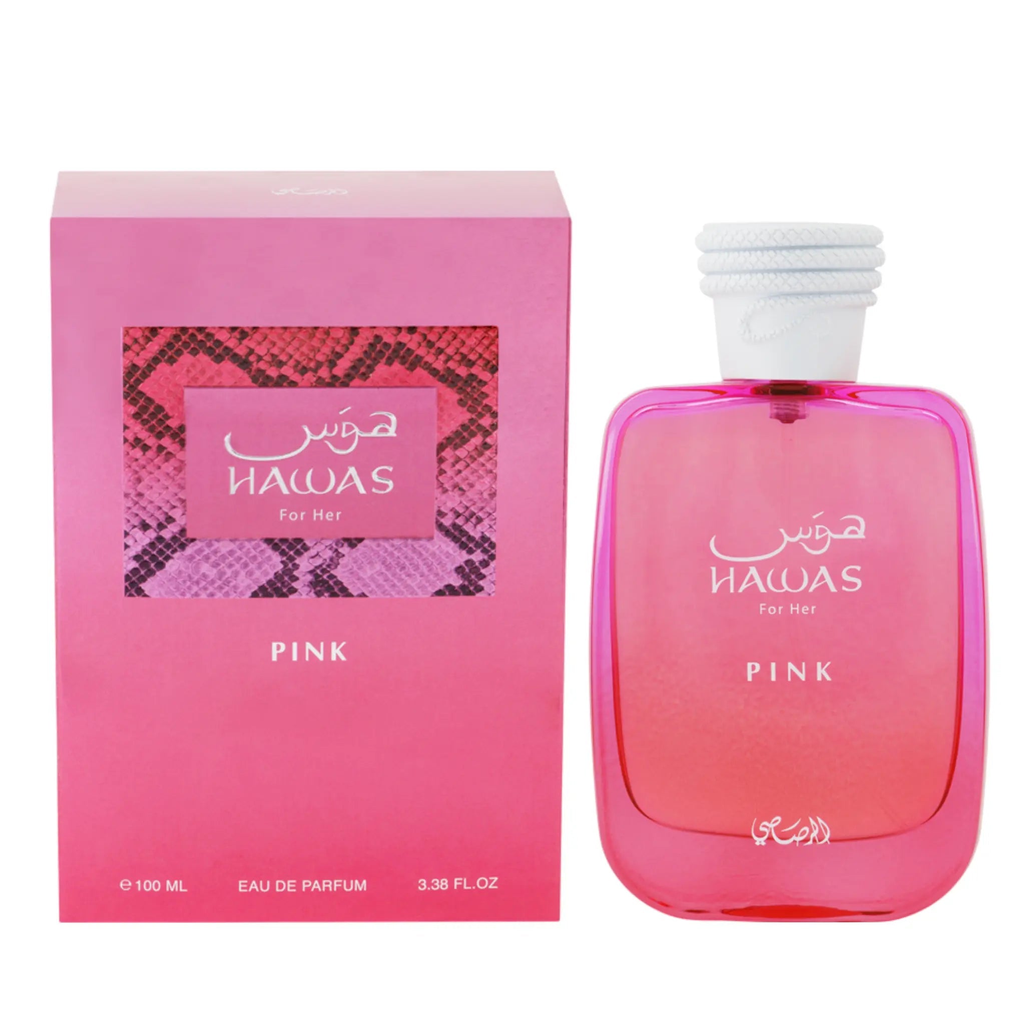 Hawas Pink Perfume 100ml EDP Rasasi | ScentSaver Main image