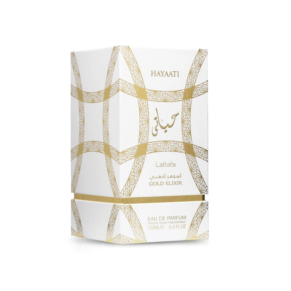 Hayaati Gold Elixir Perfume 100ml EDP Lattafa | ScentSaver
