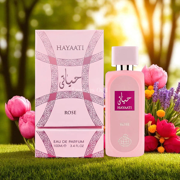 Hayaati Rose Perfume 100ml EDP Fragrance World | ScentSaver