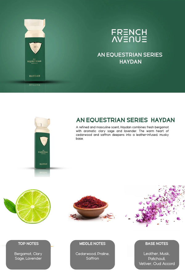 Haydan Equestrian Series Perfume 100ml EDP French Avenue | ScentSaver