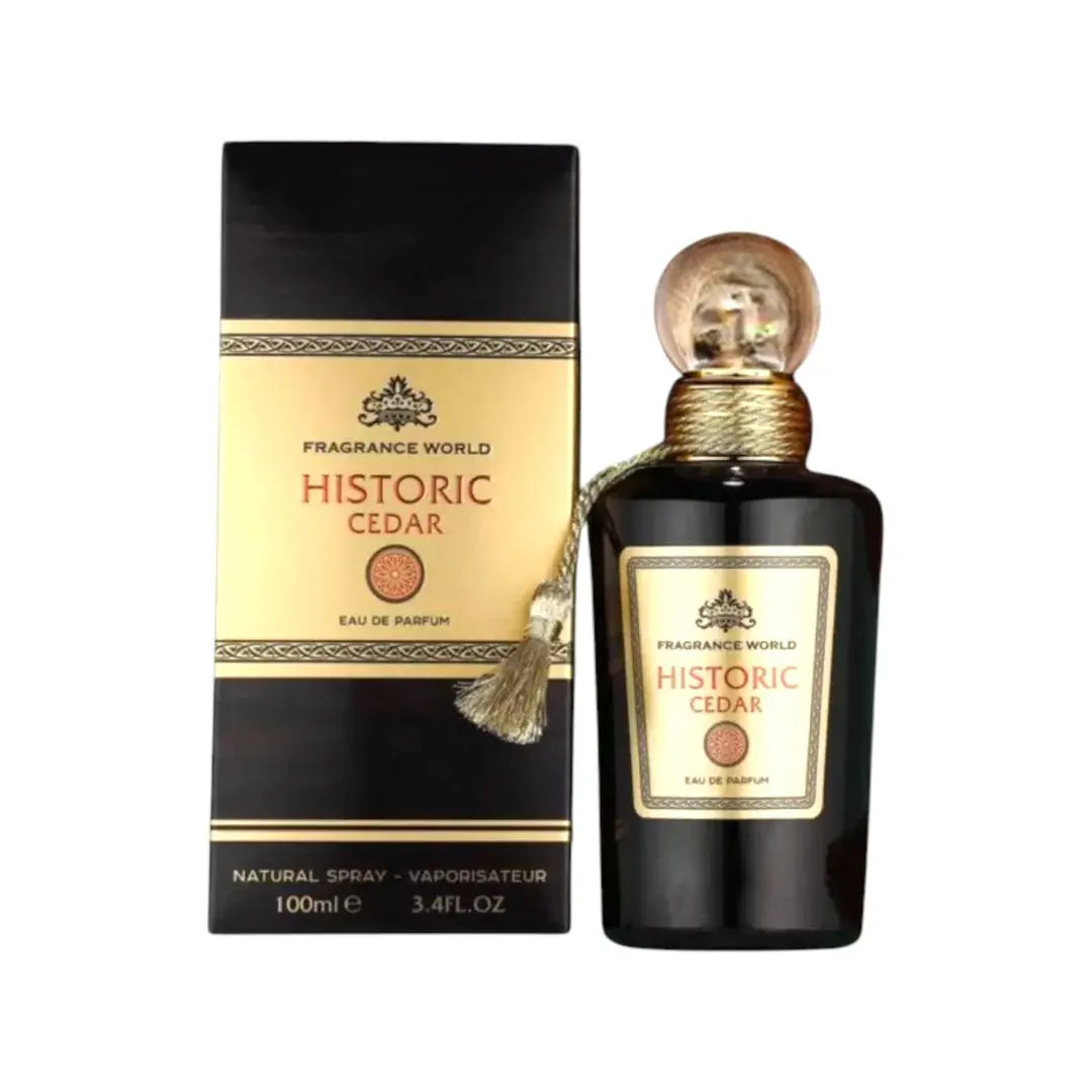 Historic Cedar Perfume 100ml EDP Fragrance World | ScentSaver Main image