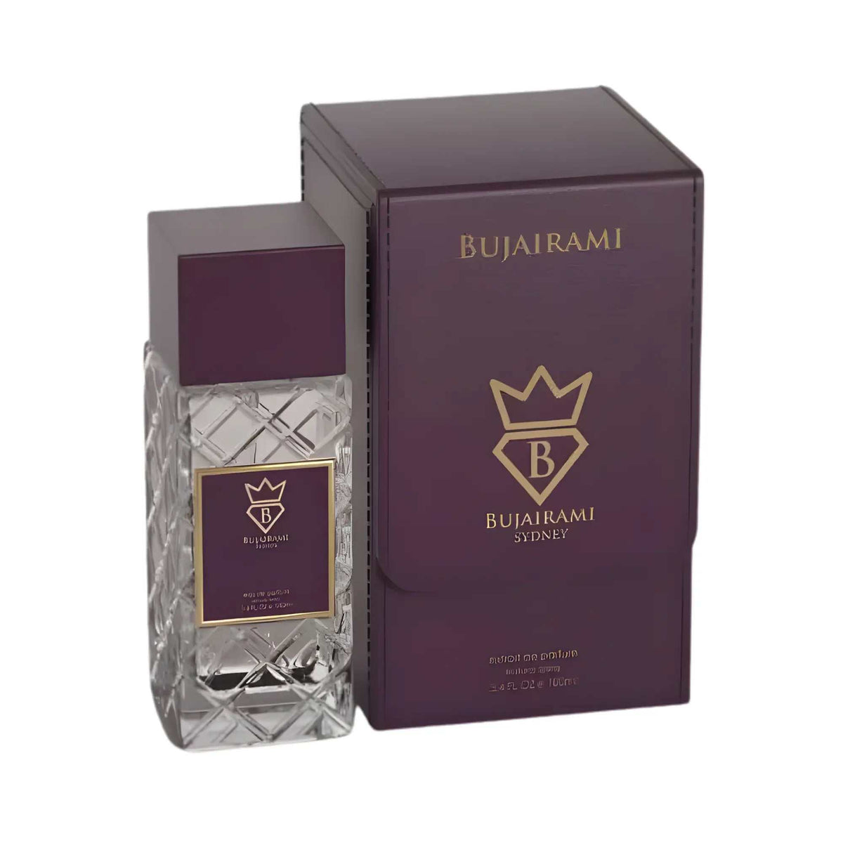 Imperial Oud 100ml Extrait De Parfum bottle by Bujairami with luxurious packaging