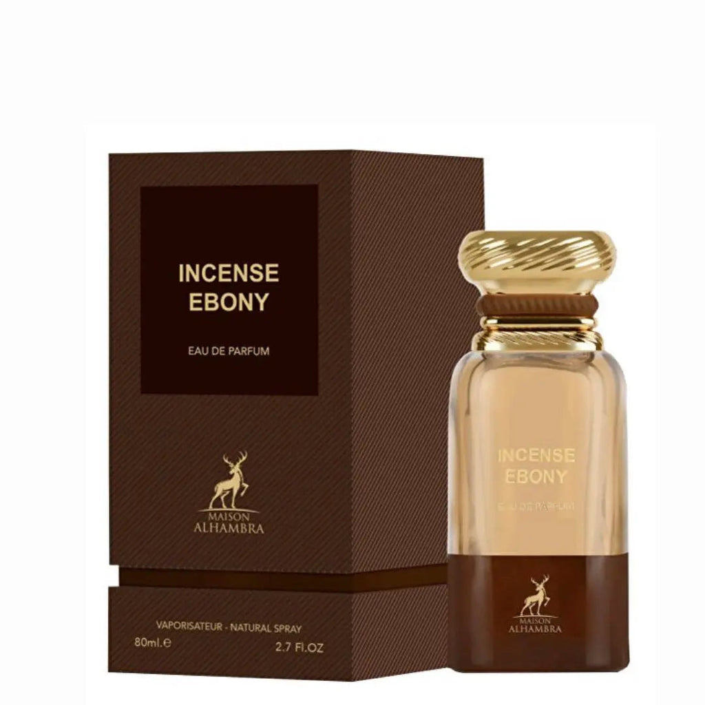 Incense Ebony Perfume 80ml EDP Maison Alhambra | ScentSaver
