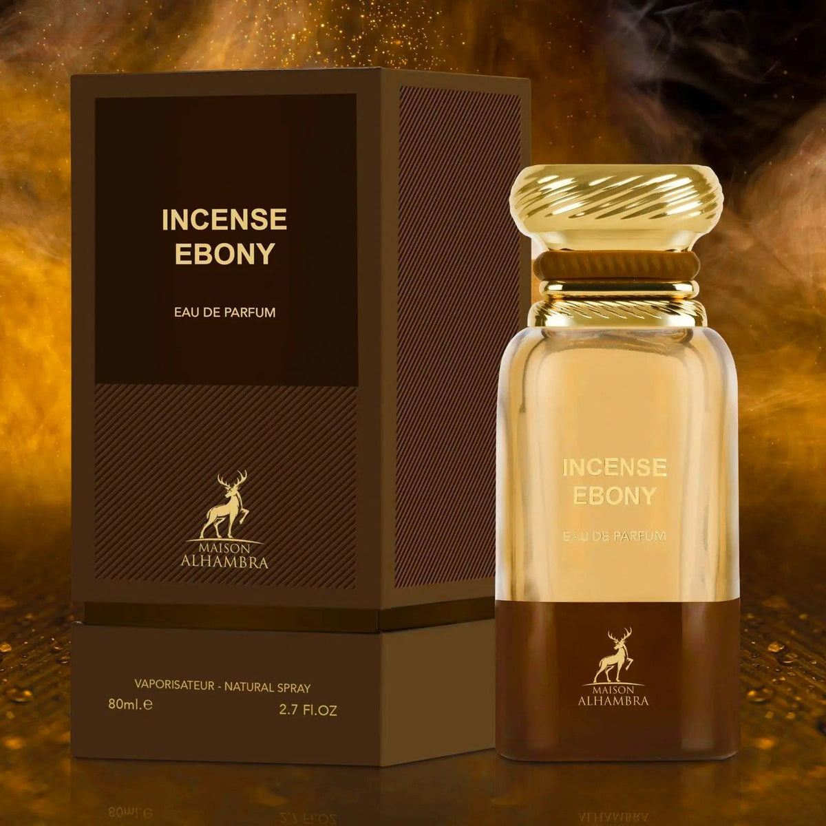 Incense Ebony Perfume 80ml EDP Maison Alhambra | ScentSaver