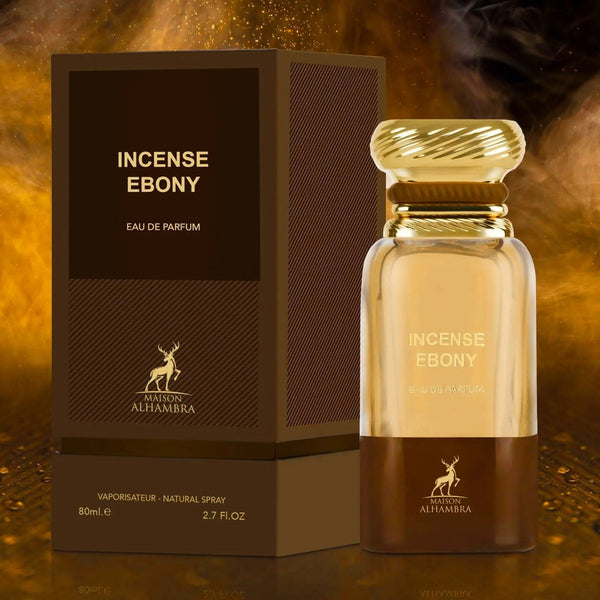 Incense Ebony Perfume 80ml EDP Maison Alhambra | ScentSaver