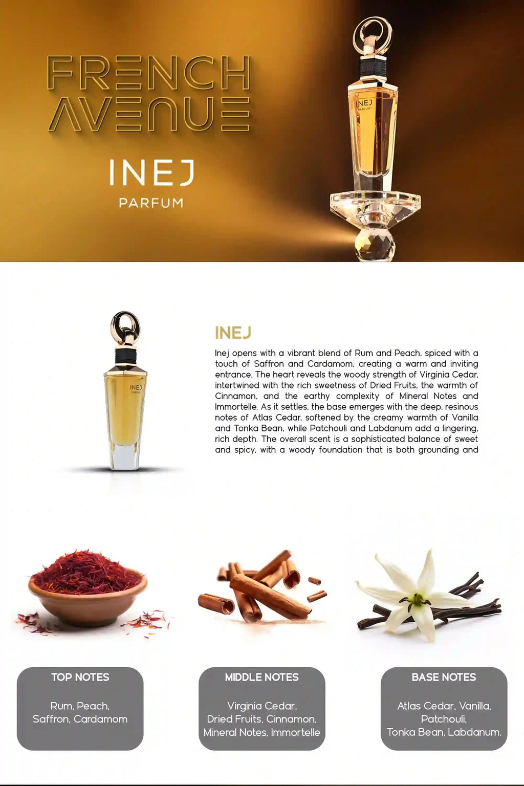 Inej Parfum 100ml French Avenue | ScentSaver