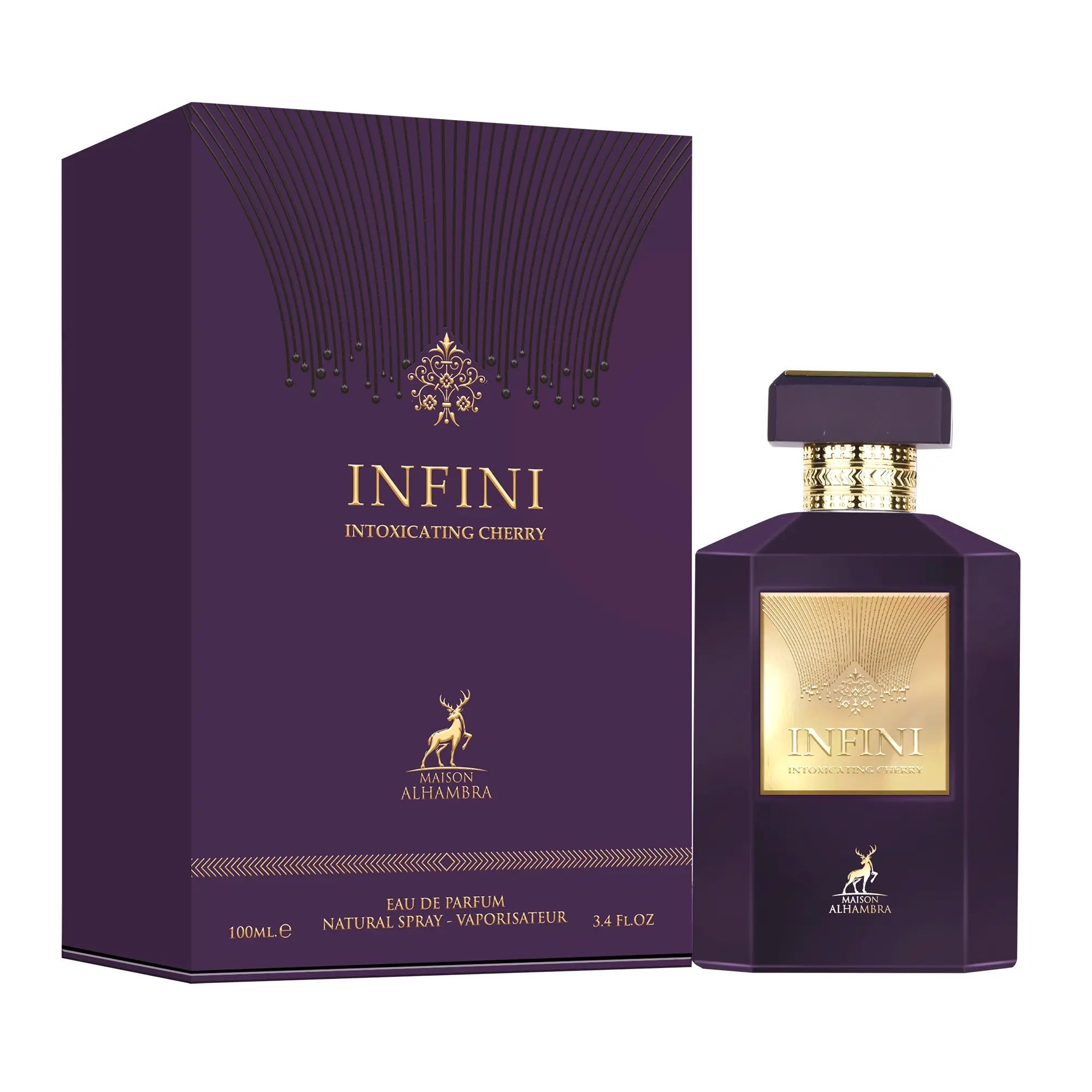 Infini Intoxicating Cherry Perfume 100ml EDP Maison Alhambra | ScentSaver Main image