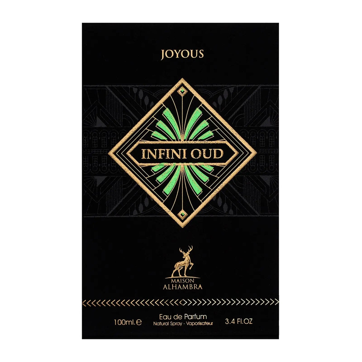 Infini Oud Joyous Perfume 100ml EDP Maison Alhambra | ScentSaver