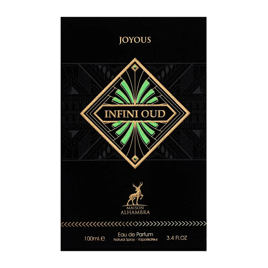 Infini Oud Joyous Perfume 100ml EDP Maison Alhambra | ScentSaver