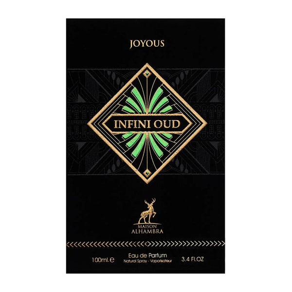 Infini Oud Joyous Perfume 100ml EDP Maison Alhambra | ScentSaver