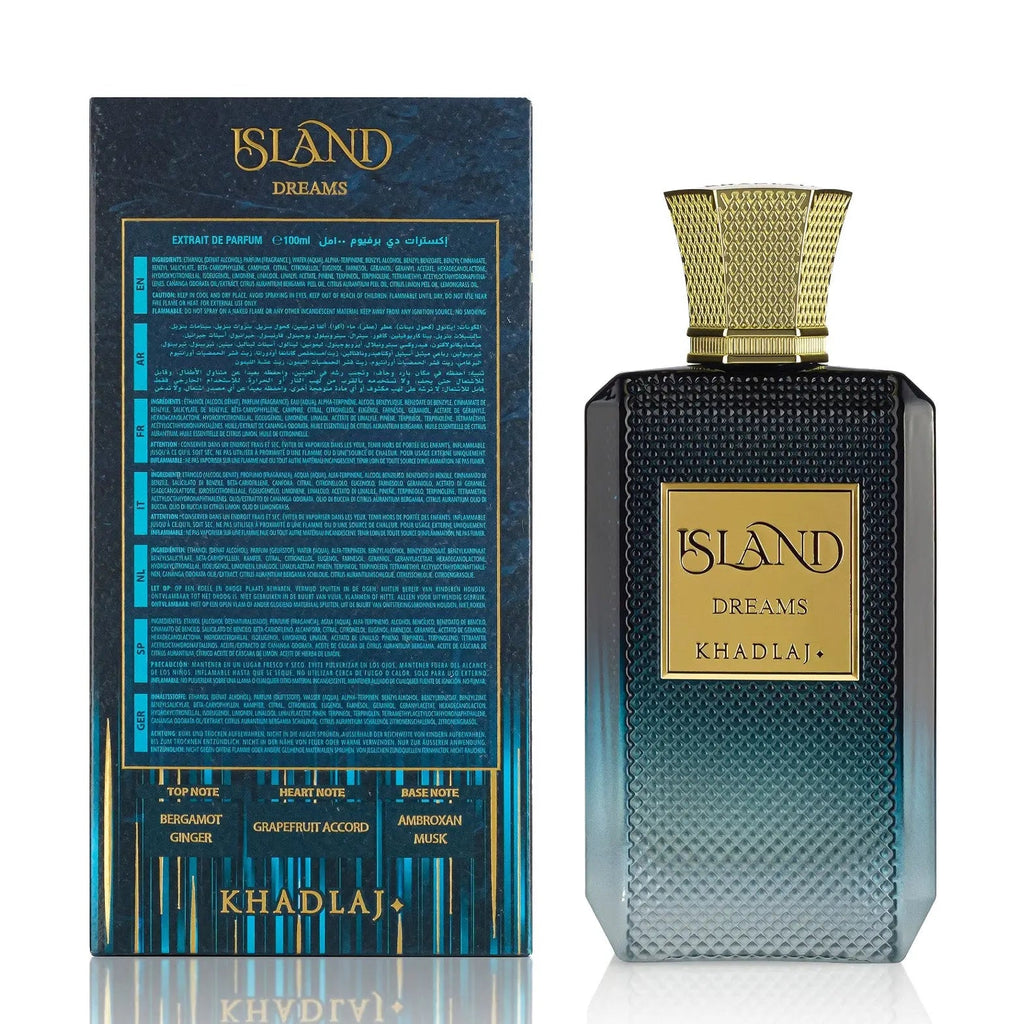 Island Dreams Extrait de Parfum 100ml Khadlaj | ScentSaver
