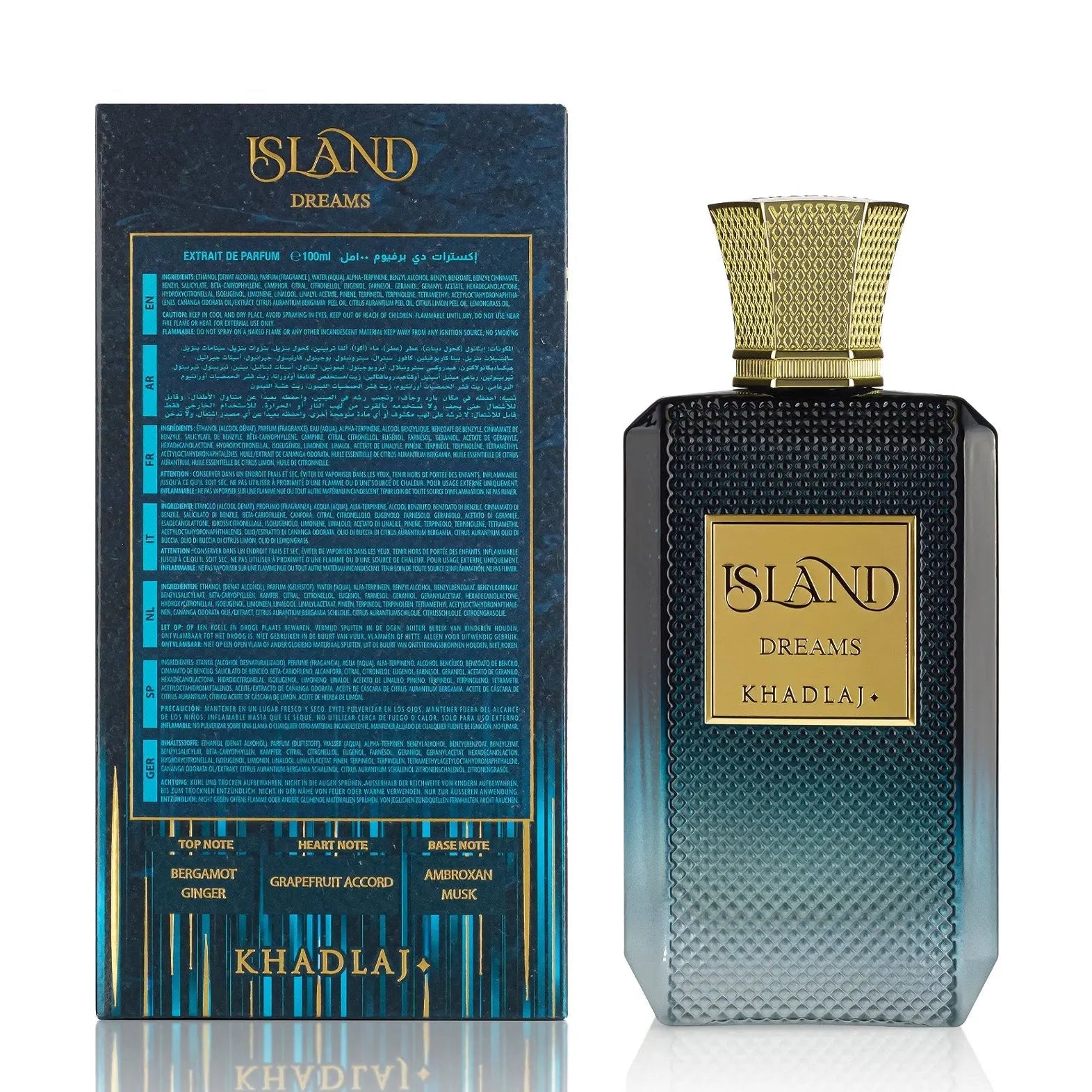 Island Dreams Extrait de Parfum 100ml Khadlaj | ScentSaver