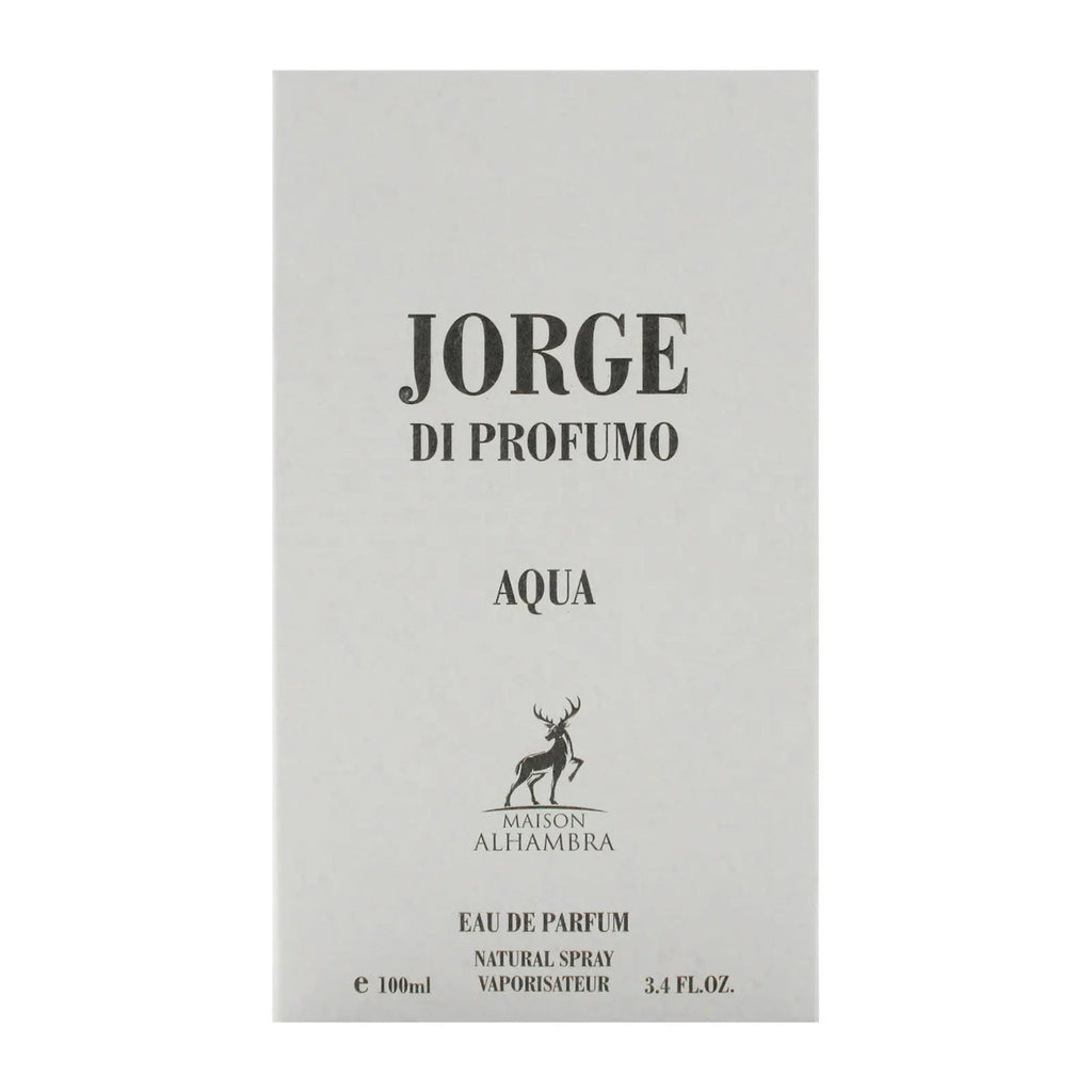 Jorge Di Profumo Aqua Perfume 100ml EDP Maison Alhambra | ScentSaver