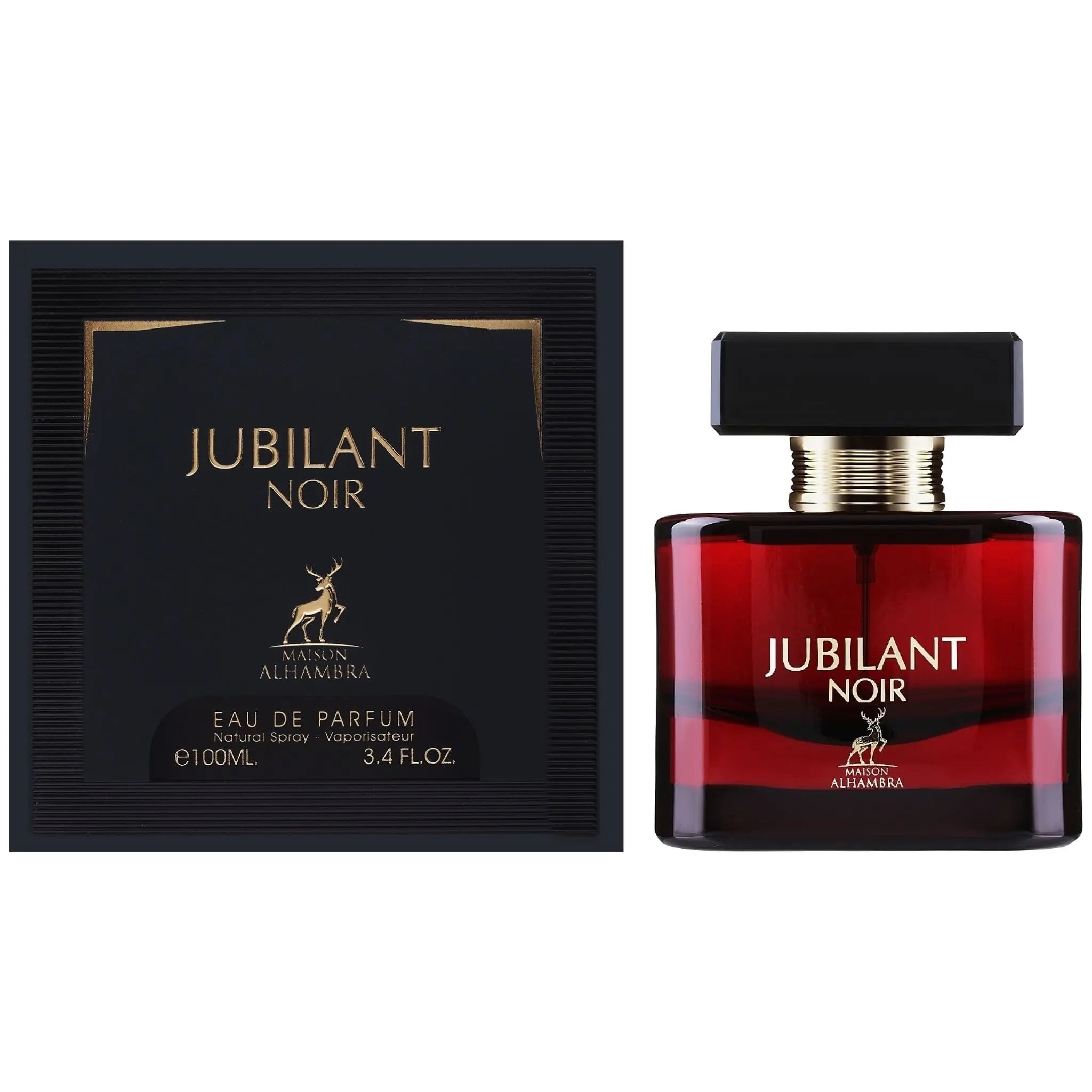 Jubilant Noir Perfume 100ml EDP Maison Alhambra | ScentSaver