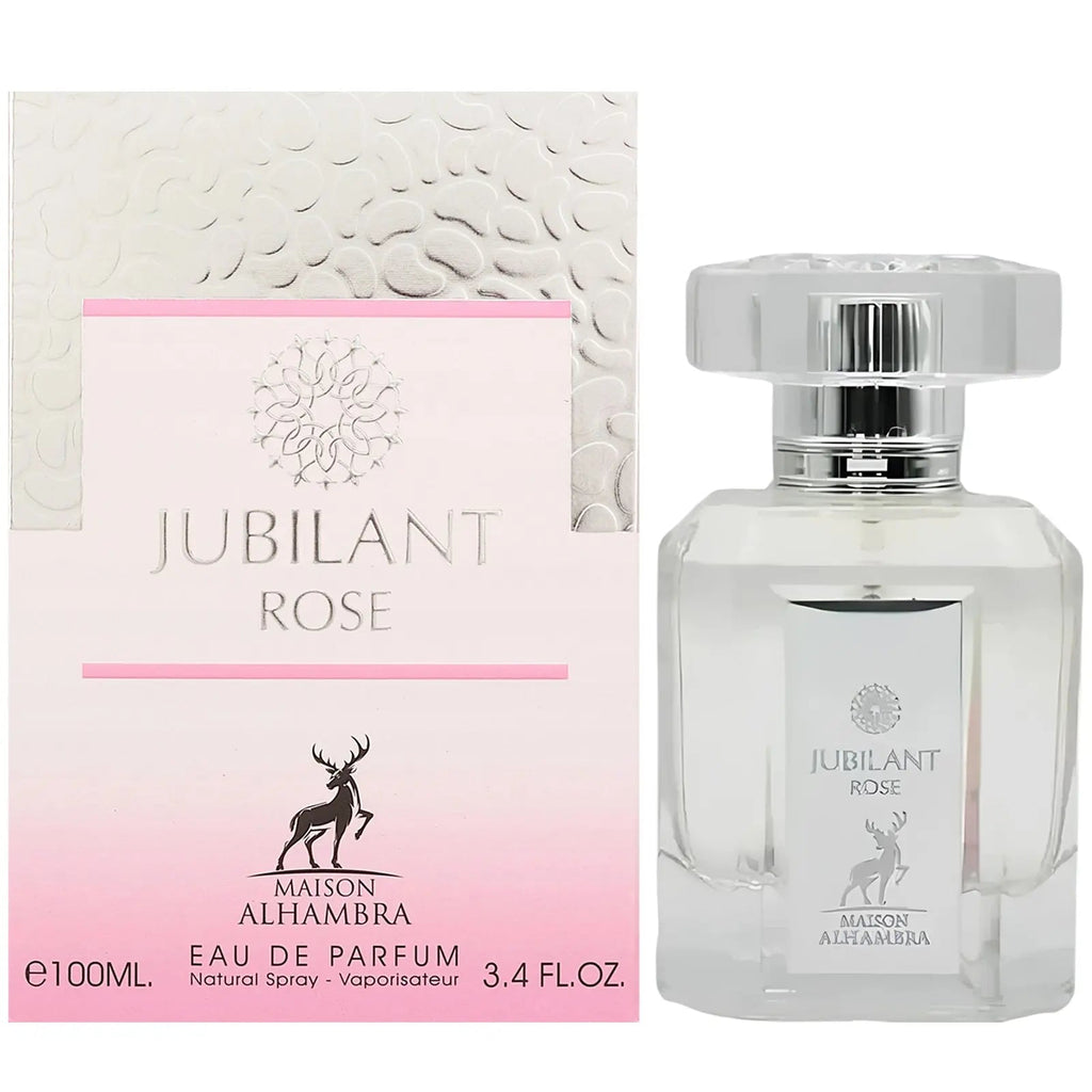 Jubilant Rose Perfume 100ml EDP Maison Alhambra | ScentSaver