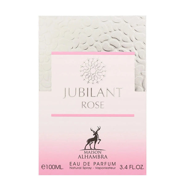 Jubilant Rose Perfume 100ml EDP Maison Alhambra | ScentSaver