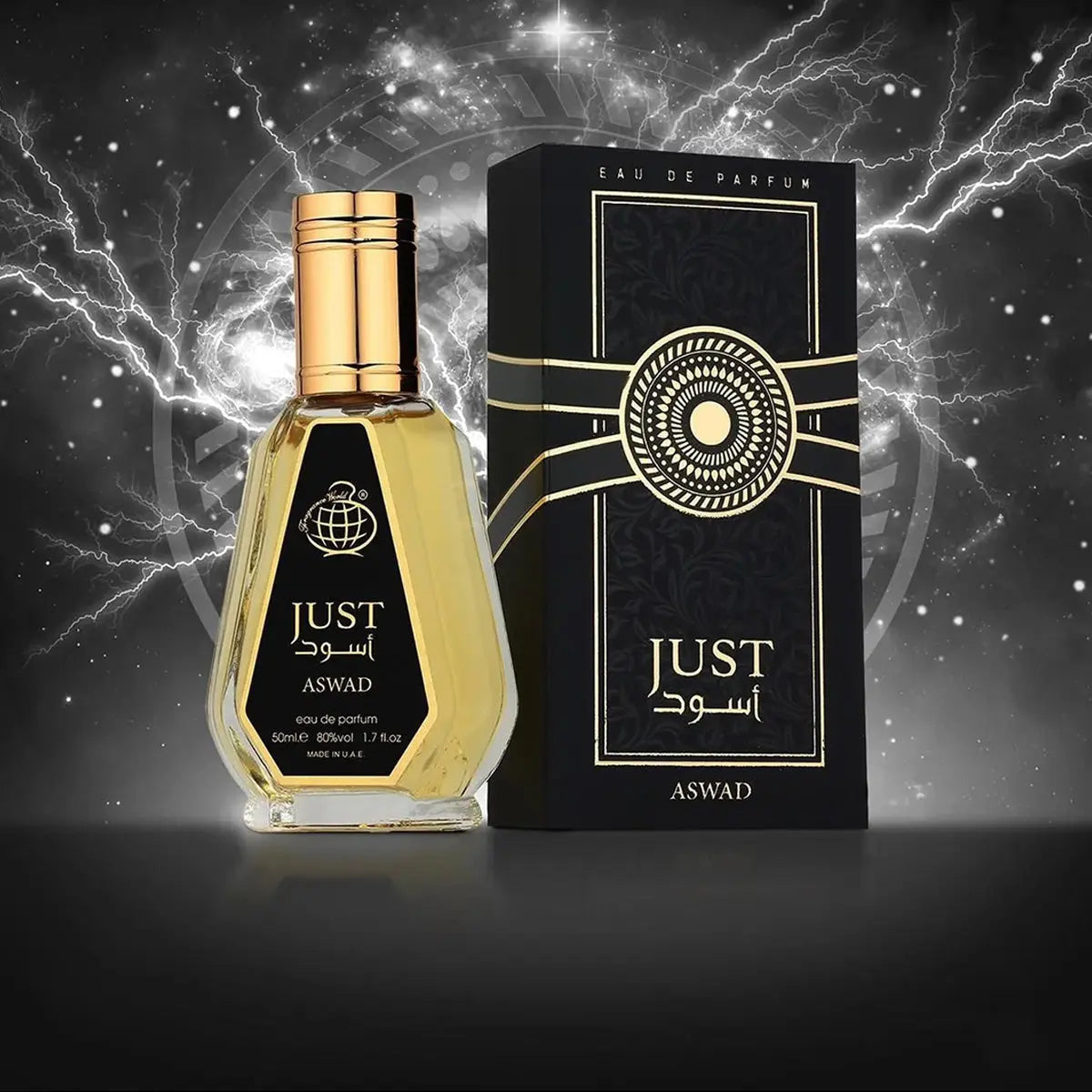 Just Aswad Perfume 50ml EDP Fragrance World | ScentSaver