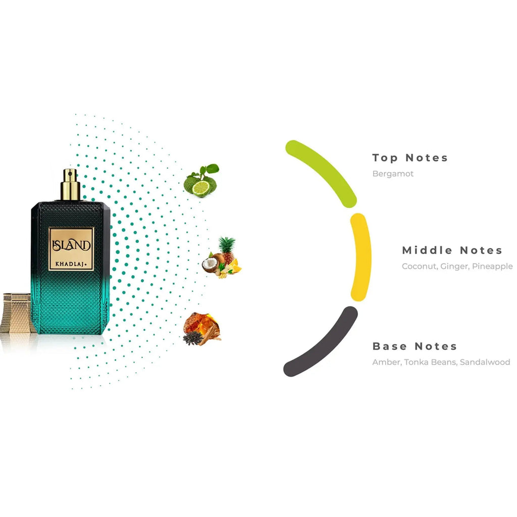 Island Extrait de Parfum 100ml Khadlaj | ScentSaver