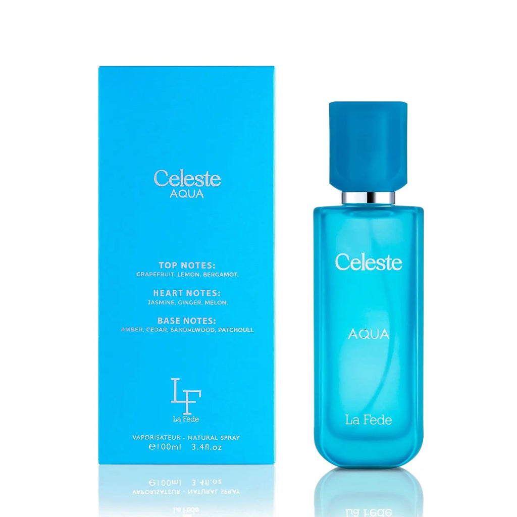 La Fede Celeste Aqua Perfume 100ml EDP Khadlaj | ScentSaver